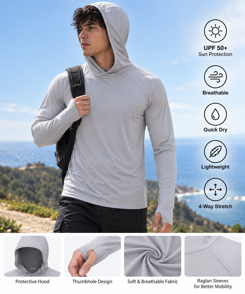 Voren Sun Hoodie – UPF 50+ Sun Protection